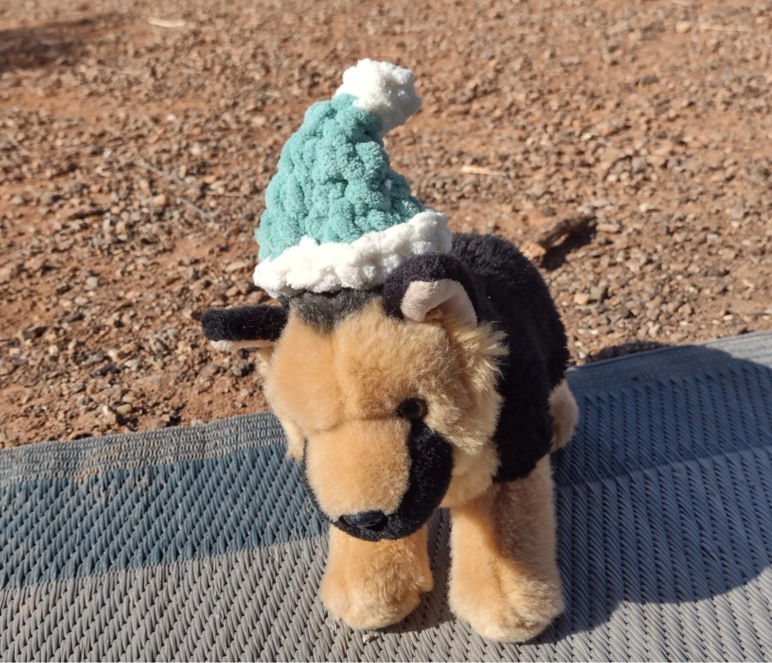 Crochet Christmas elf hat