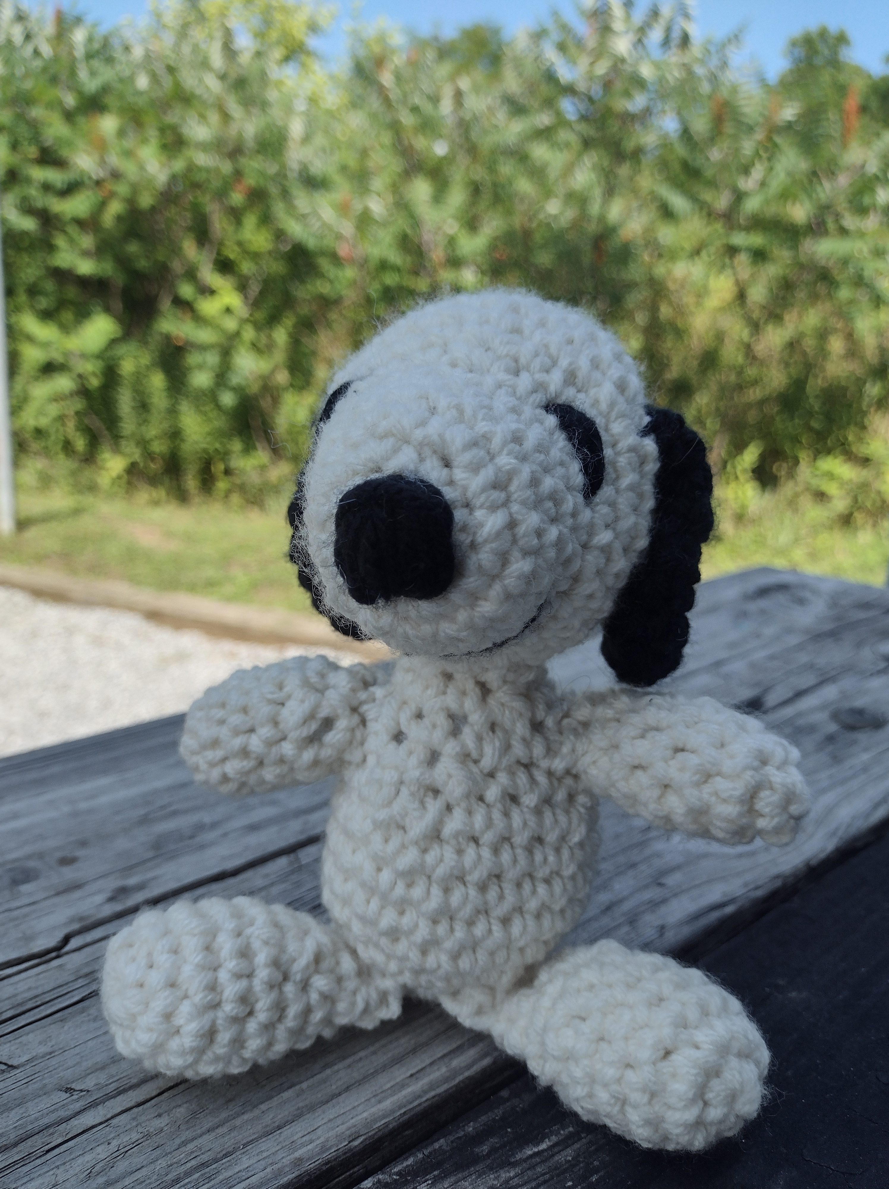 Crochet mini Snoopy 2