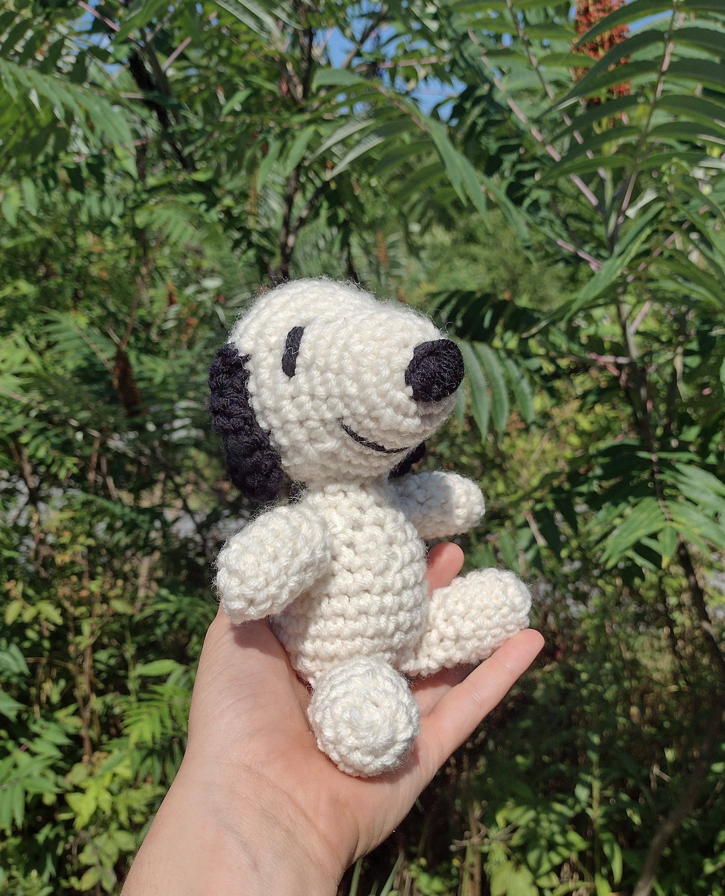 Crochet mini Snoopy